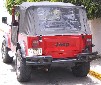 Red CJ-7 in Cuernavaca