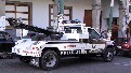 Police tow truck in Cuernavaca