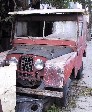 Wrecked out Land Rover Series in Cuernavaca