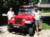 Mark and Mike before driving to Camp Jeep 2002