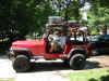 Mark and Mike before driving to Camp Jeep 2002