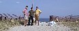 Jeff, Mark, and Mike on the beach