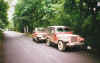 JeepMud and Jeff's old Jeep after a night of offroading